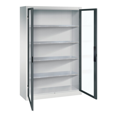 C+P Werkzeugschrank Acurado, 1950x1200x400mm, 7035/7016