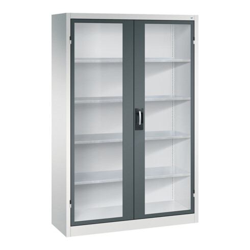 C+P Werkzeugschrank Acurado, 1950x1200x400mm, 7035/7016