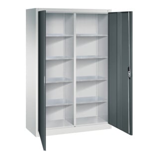 C+P Werkzeugschrank Acurado, 1950x1200x500mm, 7035/7016