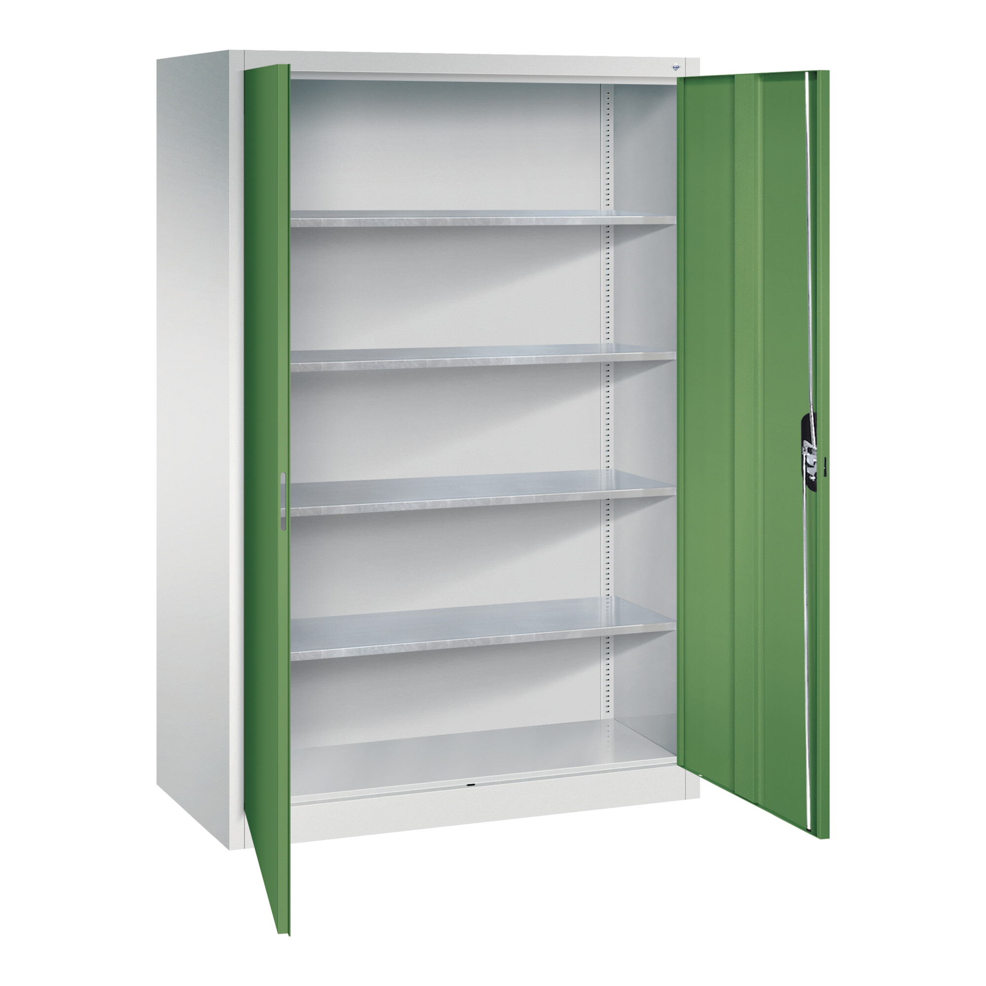 C+P Werkzeugschrank Acurado, 1950x1200x600mm, 7035/6011 ; C + P Möbelsysteme