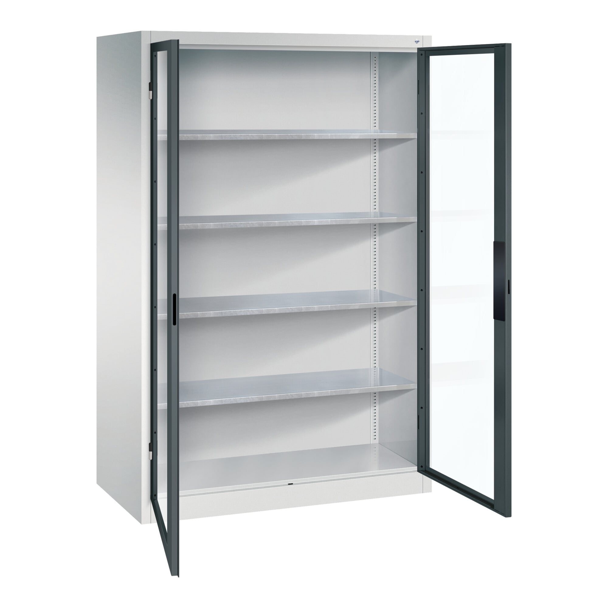 C+P Werkzeugschrank Acurado, 1950x1200x600mm, 7035/7016 ; C + P Möbelsysteme