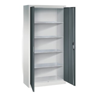 C+P Werkzeugschrank Acurado, 1950x930x400mm, 7035/7016