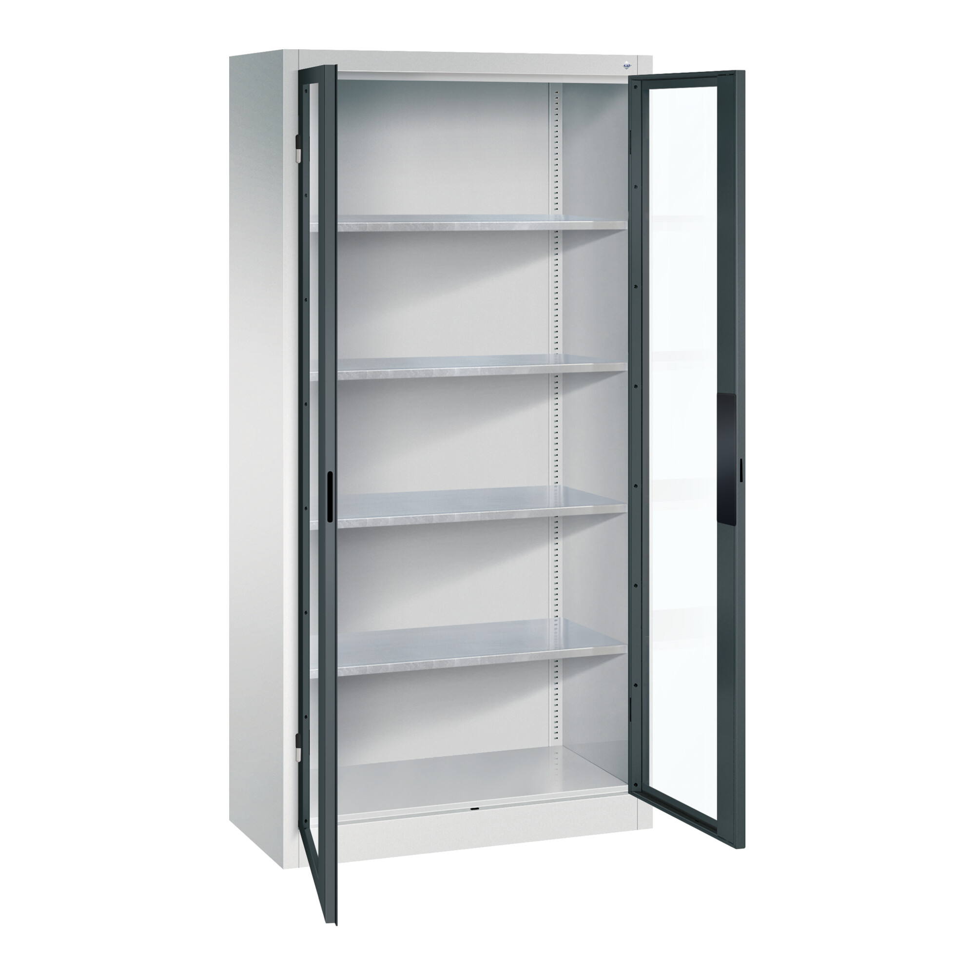 C+P Werkzeugschrank Acurado, 1950x930x400mm, 7035/7016 ; C + P Möbelsysteme