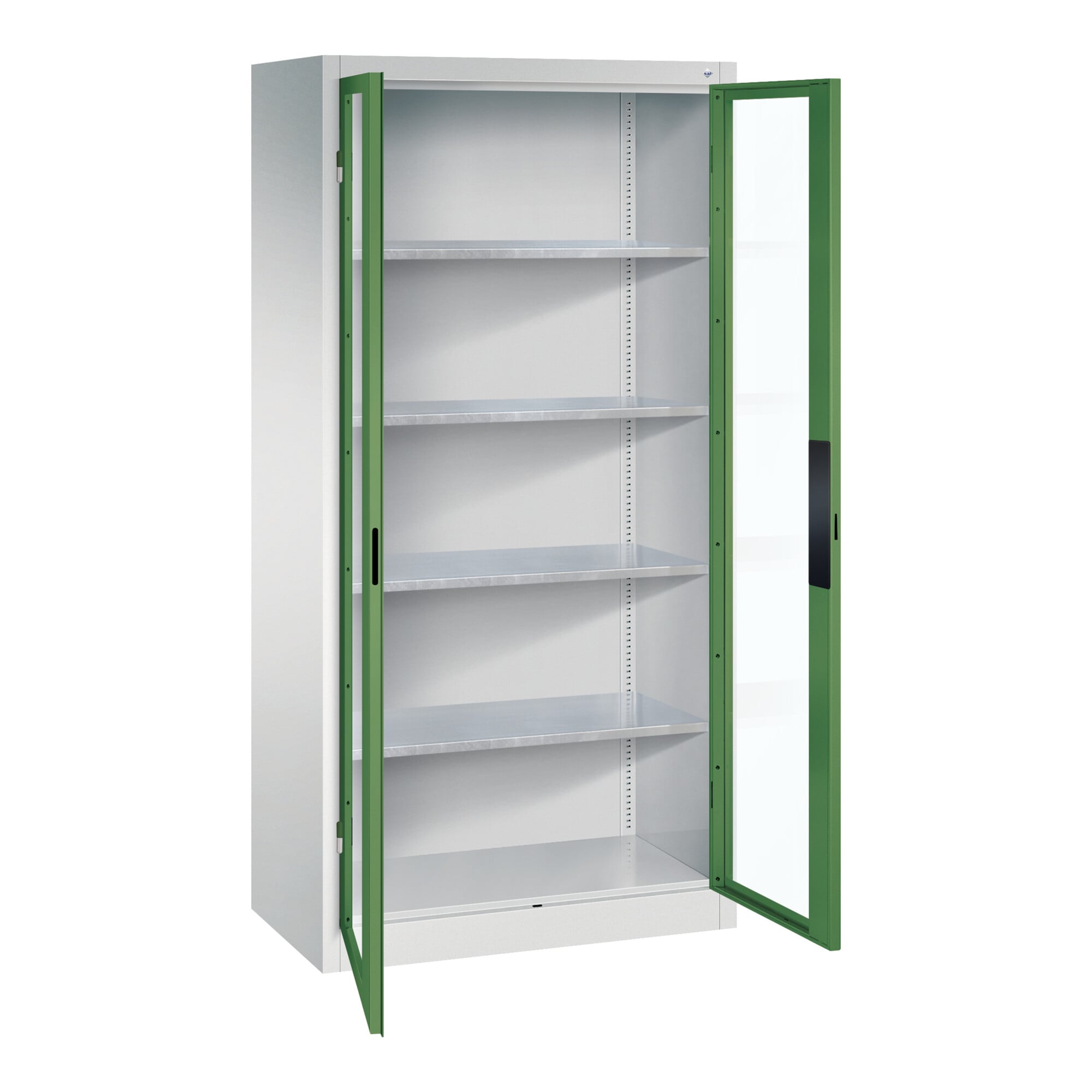 C+P Werkzeugschrank Acurado, 1950x930x500mm, 7035/6011 ; C + P Möbelsysteme