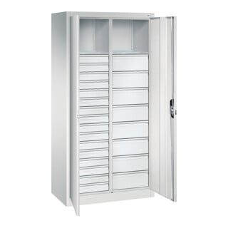 C+P Werkzeugschrank Acurado, 1950x930x500mm, 7035/7035