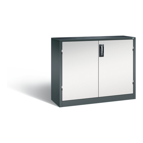 C+P Werkzeugschrank Acurado, H1000xB1200xT400mm, Front Lichtgrau, Korpus Anthrazitgrau (8830-5035)