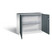 C+P Werkzeugschrank Acurado, H1000xB1200xT400mm, Front Anthrazitgrau, Korpus Lichtgrau (8830-000)