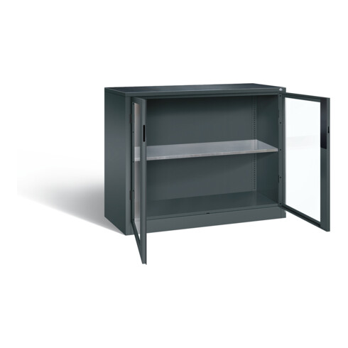 C+P Werkzeugschrank Acurado, H1000xB1200xT500mm, Front Anthrazitgrau, Korpus Anthrazitgrau (8831-055)