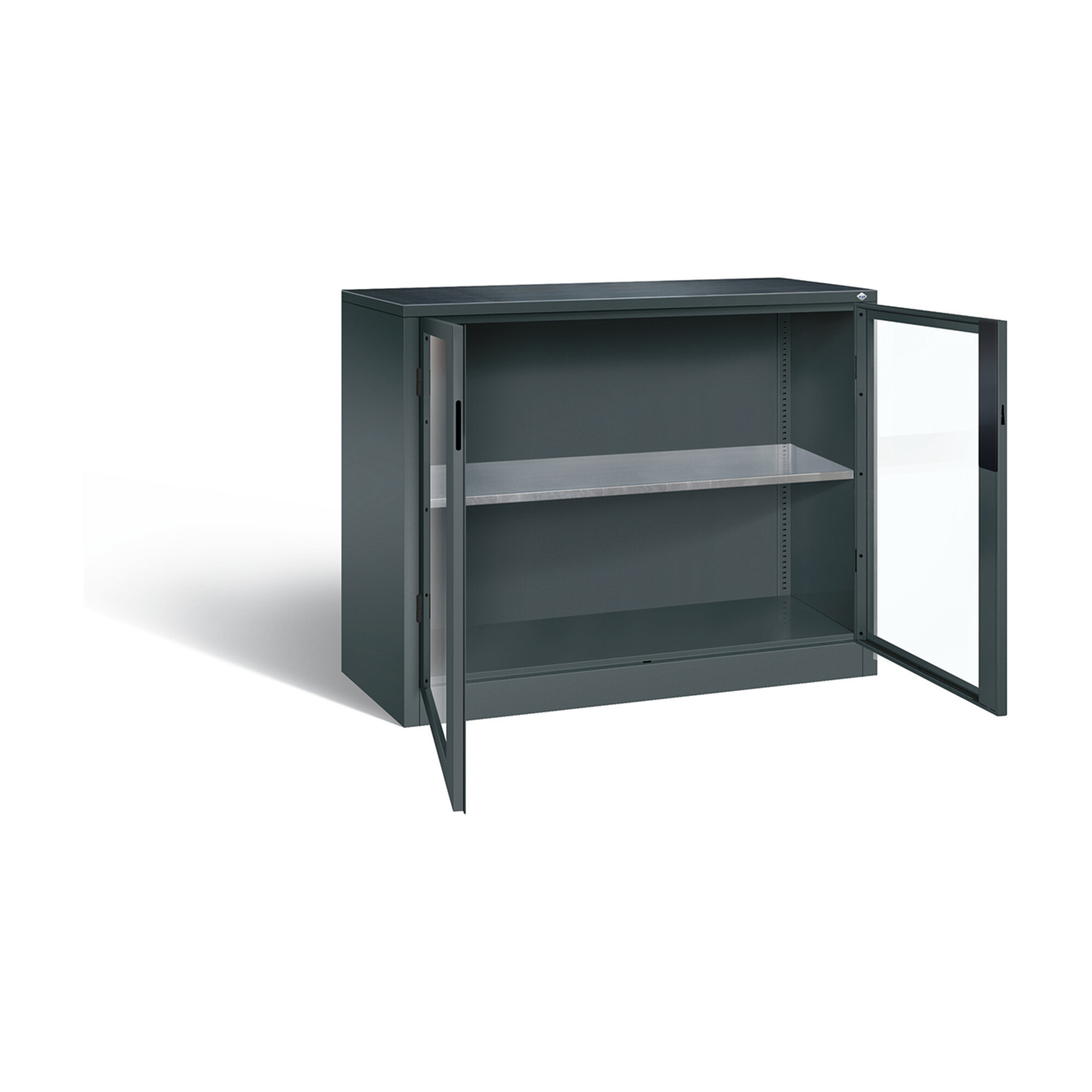 C+P Werkzeugschrank Acurado, H1000xB1200xT500mm, Front Anthrazitgrau, Korpus Anthrazitgrau (8831-055) ; C + P Möbelsysteme