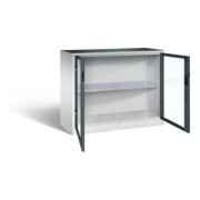 C+P Werkzeugschrank Acurado, H1000xB1200xT500mm, Front Anthrazitgrau, Korpus Lichtgrau (8831-055)