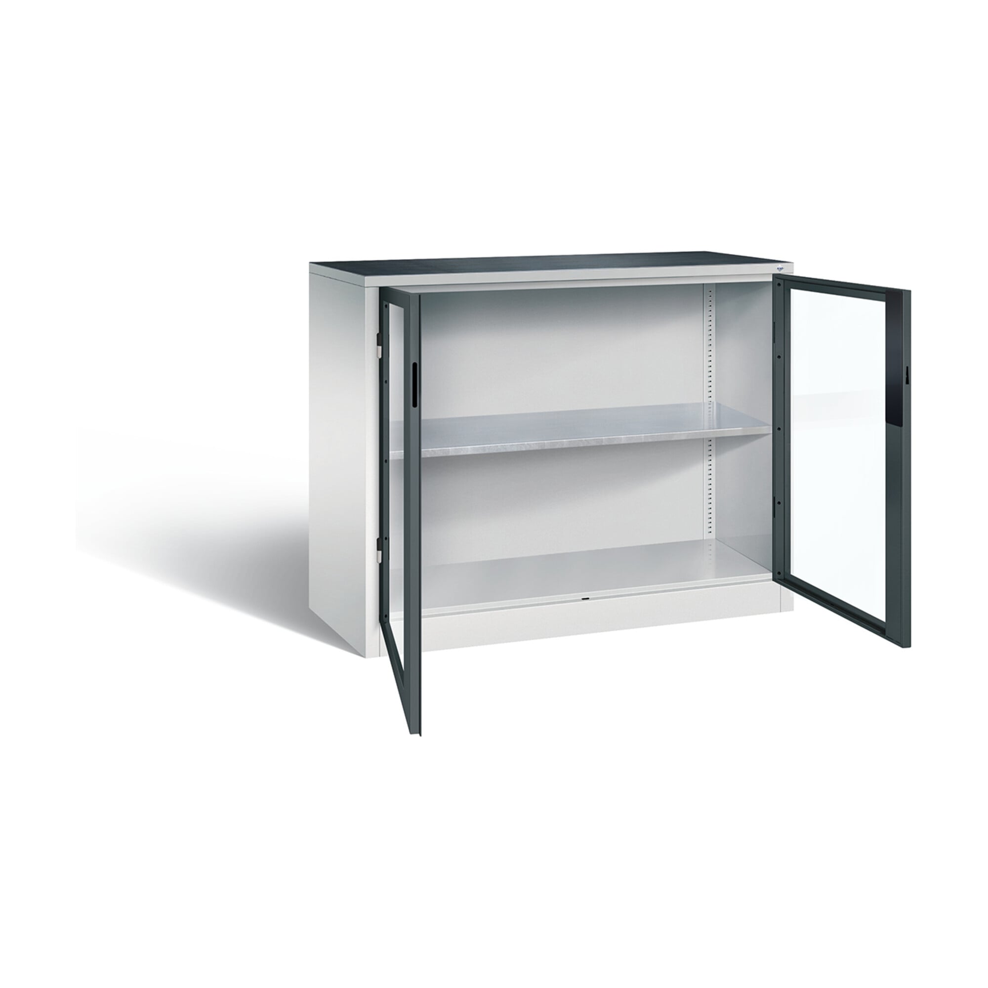 C+P Werkzeugschrank Acurado, H1000xB1200xT500mm, Front Anthrazitgrau, Korpus Lichtgrau (8831-055) ; C + P Möbelsysteme
