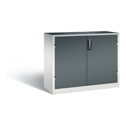 C+P Werkzeugschrank Acurado, H1000xB1200xT500mm, Front Anthrazitgrau, Korpus Lichtgrau (8831-5035)