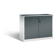 C+P Werkzeugschrank Acurado, H1000xB1200xT500mm, Front Anthrazitgrau, Korpus Lichtgrau (8831-5035)
