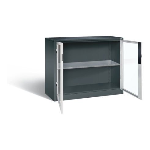 C+P Werkzeugschrank Acurado, H1000xB1200xT500mm, Front Lichtgrau, Korpus Anthrazitgrau (8831-055)