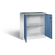 C+P Werkzeugschrank Acurado, H1000xB930xT400mm, Front Fernblau, Korpus Lichtgrau (8820-000)