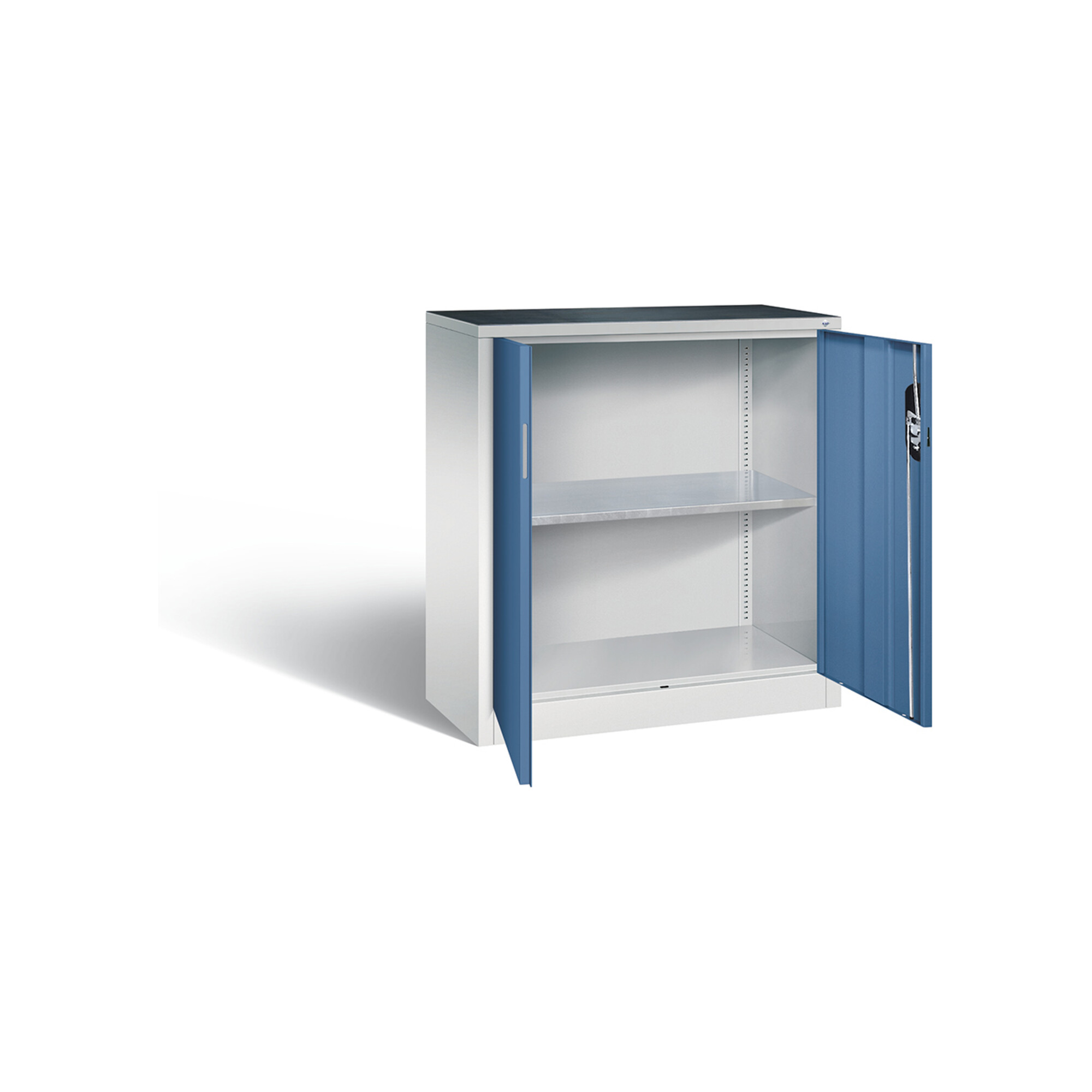C+P Werkzeugschrank Acurado, H1000xB930xT400mm, Front Fernblau, Korpus Lichtgrau (8820-000) ; C + P Möbelsysteme