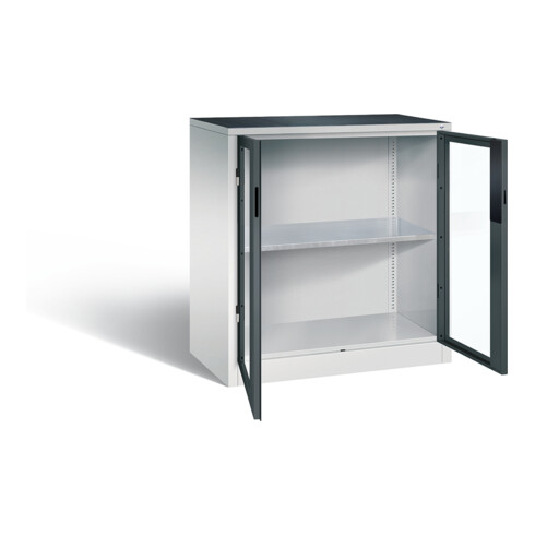 C+P Werkzeugschrank Acurado, H1000xB930xT500mm, Front Anthrazitgrau, Korpus Lichtgrau (8821-055)