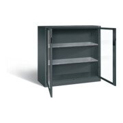 C+P Werkzeugschrank Acurado, H1200xB1200xT500mm, Front Anthrazitgrau, Korpus Anthrazitgrau (8531-055)