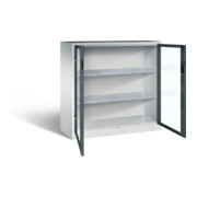 C+P Werkzeugschrank Acurado, H1200xB1200xT500mm, Front Anthrazitgrau, Korpus Lichtgrau (8531-055)