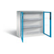 C+P Werkzeugschrank Acurado, H1200xB1200xT500mm, Front Lichtblau, Korpus Lichtgrau (8531-055)-1