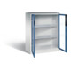 C+P Werkzeugschrank Acurado, H1200xB930xT500mm, Front Fernblau, Korpus Lichtgrau (8521-055)-1