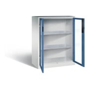 C+P Werkzeugschrank Acurado, H1200xB930xT500mm, Front Fernblau, Korpus Lichtgrau (8521-055)