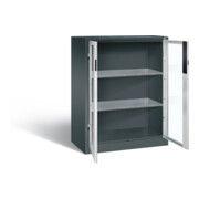 C+P Werkzeugschrank Acurado, H1200xB930xT500mm, Front Lichtgrau, Korpus Anthrazitgrau (8521-055)