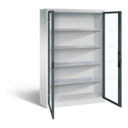 C+P Werkzeugschrank Acurado, H1950xB1200xT400mm, Front Anthrazitgrau, Korpus Lichtgrau (8930-055)