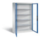 C+P Werkzeugschrank Acurado, H1950xB1200xT400mm, Front Enzianblau, Korpus Lichtgrau (8930-055)-1