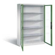 C+P Werkzeugschrank Acurado, H1950xB1200xT400mm, Front Resedagrün, Korpus Lichtgrau (8930-055)