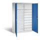 C+P Werkzeugschrank Acurado, H1950xB1200xT500mm, Front Enzianblau, Korpus Lichtgrau (8931-302)-1