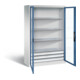 C+P Werkzeugschrank Acurado, H1950xB1200xT500mm, Front Fernblau, Korpus Lichtgrau (8931-553)-1