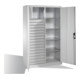 C+P Werkzeugschrank Acurado, H1950xB1200xT500mm, Front Lichtgrau, Korpus Lichtgrau (8931-301)-2