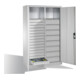 C+P Werkzeugschrank Acurado, H1950xB1200xT500mm, Front Lichtgrau, Korpus Lichtgrau (8931-303)-2