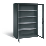 C+P Werkzeugschrank Acurado, H1950xB1200xT600mm, Front Anthrazitgrau, Korpus Anthrazitgrau (8932-055)