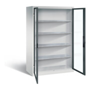 C+P Werkzeugschrank Acurado, H1950xB1200xT600mm, Front Anthrazitgrau, Korpus Lichtgrau (8932-055)