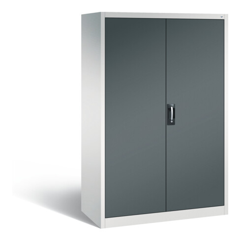 C+P Werkzeugschrank Acurado, H1950xB1200xT600mm, Front Anthrazitgrau, Korpus Lichtgrau (8932-503)