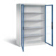 C+P Werkzeugschrank Acurado, H1950xB1200xT600mm, Front Fernblau, Korpus Lichtgrau (8932-055)-1