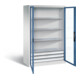 C+P Werkzeugschrank Acurado, H1950xB1200xT600mm, Front Fernblau, Korpus Lichtgrau (8932-553)-1
