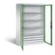 C+P Werkzeugschrank Acurado, H1950xB1200xT600mm, Front Resedagrün, Korpus Lichtgrau (8932-553)-1