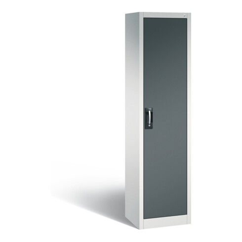 C+P Werkzeugschrank Acurado, H1950xB502xT400mm, Front Anthrazitgrau, Korpus Lichtgrau (8900-00)