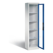 C+P Werkzeugschrank Acurado, H1950xB502xT400mm, Front Enzianblau, Korpus Lichtgrau (8900-055)