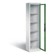 C+P Werkzeugschrank Acurado, H1950xB502xT400mm, Front Resedagrün, Korpus Lichtgrau (8900-055)