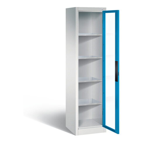 C+P Werkzeugschrank Acurado, H1950xB502xT500mm, Front Lichtblau, Korpus Lichtgrau (8901-055)