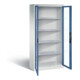 C+P Werkzeugschrank Acurado, H1950xB930xT400mm, Front Fernblau, Korpus Lichtgrau (8920-055)-1
