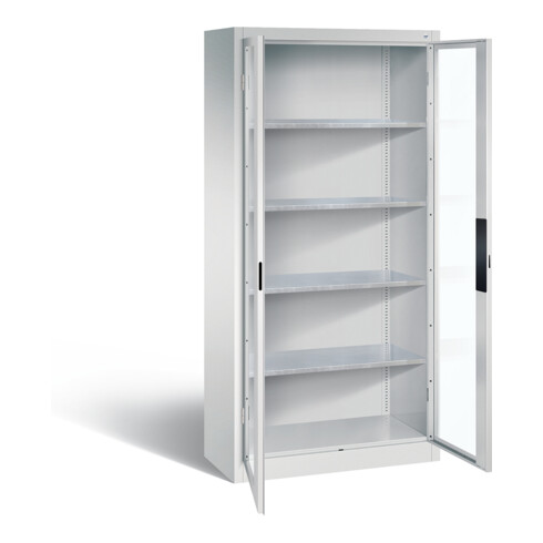 C+P Werkzeugschrank Acurado, H1950xB930xT400mm, Front Lichtgrau, Korpus Lichtgrau (8920-055)