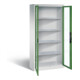 C+P Werkzeugschrank Acurado, H1950xB930xT400mm, Front Resedagrün, Korpus Lichtgrau (8920-055)-1