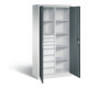 C+P Werkzeugschrank Acurado, H1950xB930xT500mm, Front Anthrazitgrau, Korpus Lichtgrau (8921-305)-1