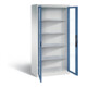 C+P Werkzeugschrank Acurado, H1950xB930xT500mm, Front Fernblau, Korpus Lichtgrau (8921-055)-1