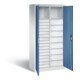 C+P Werkzeugschrank Acurado, H1950xB930xT500mm, Front Fernblau, Korpus Lichtgrau (8921-303)-1